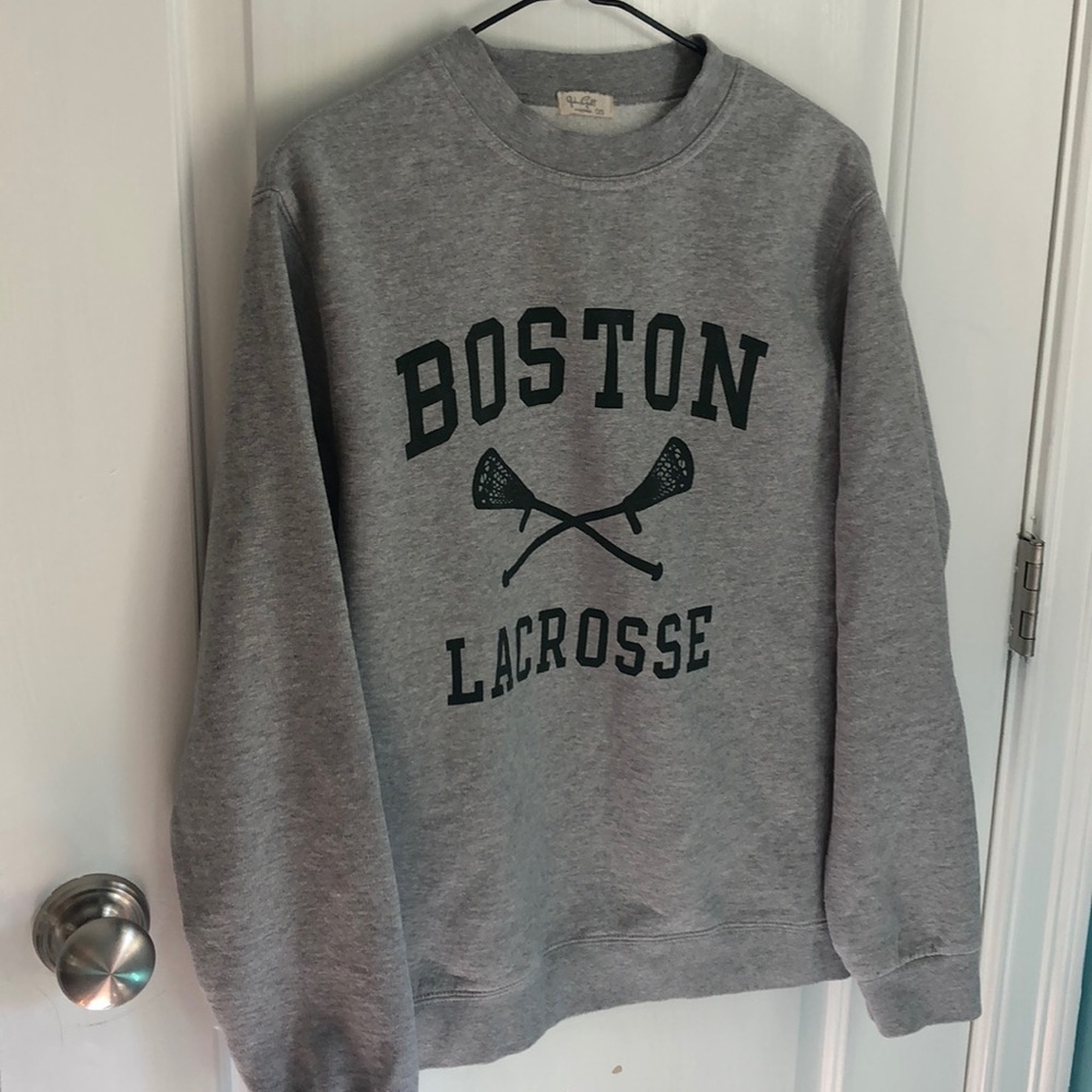 Brandy Melville Boston Lax Crewneck